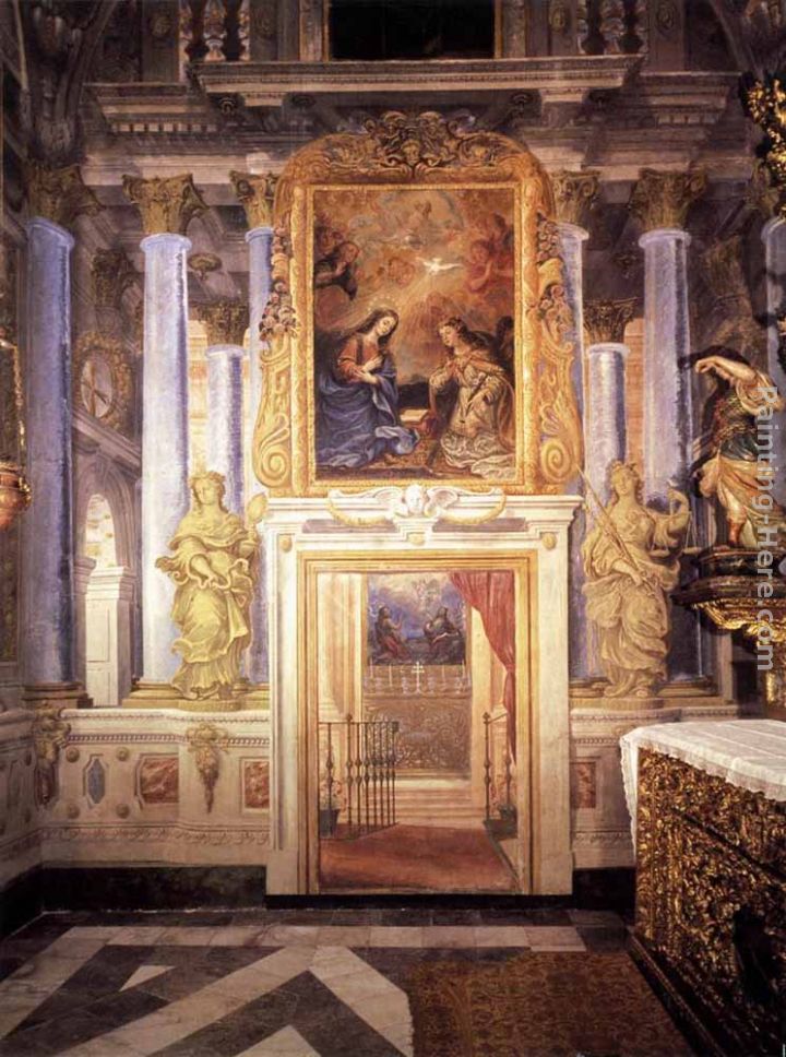 Decoration of the Capilla del Milagro painting - Francisco Rizi Decoration of the Capilla del Milagro art painting